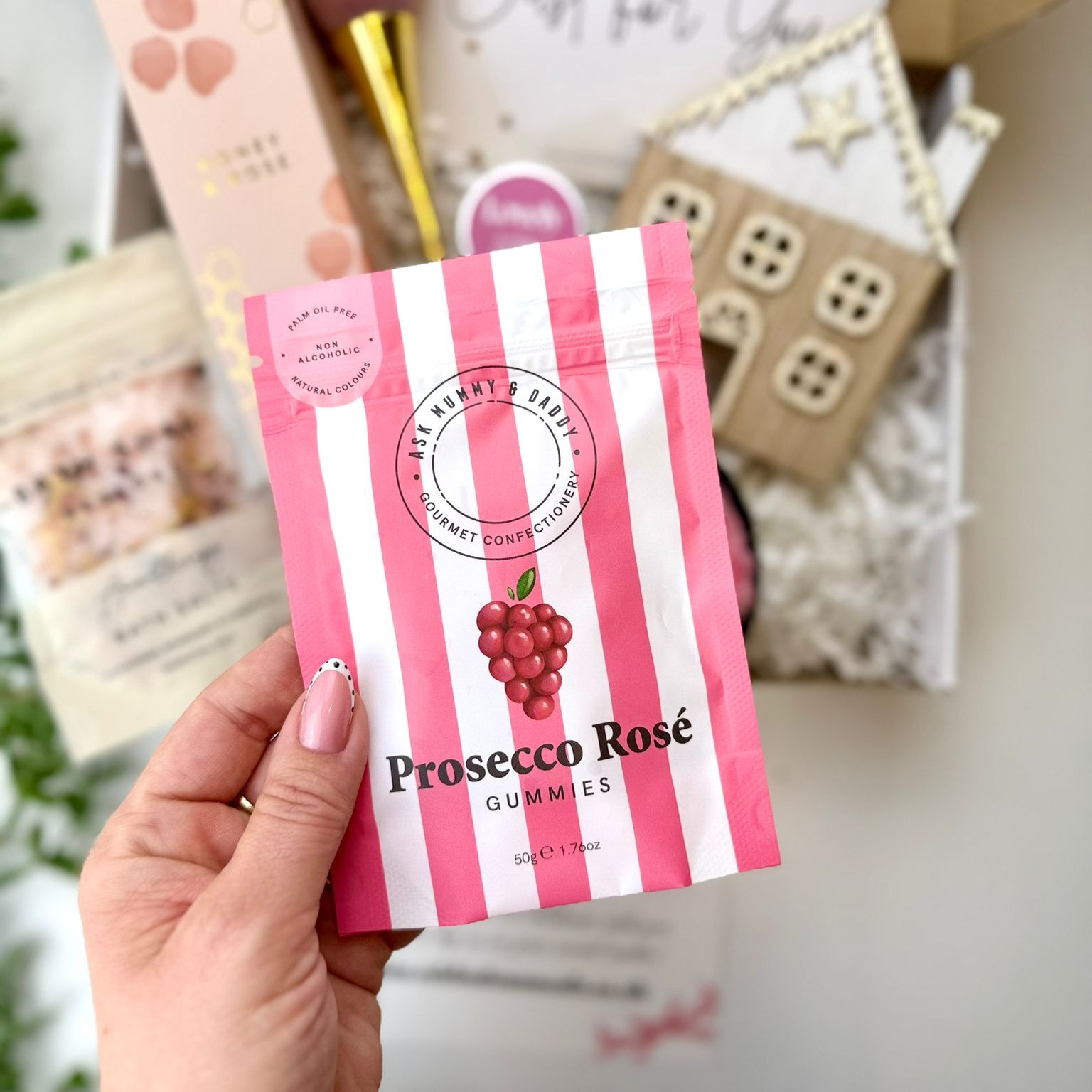 Secret Santa pink Gift Box - Image 4