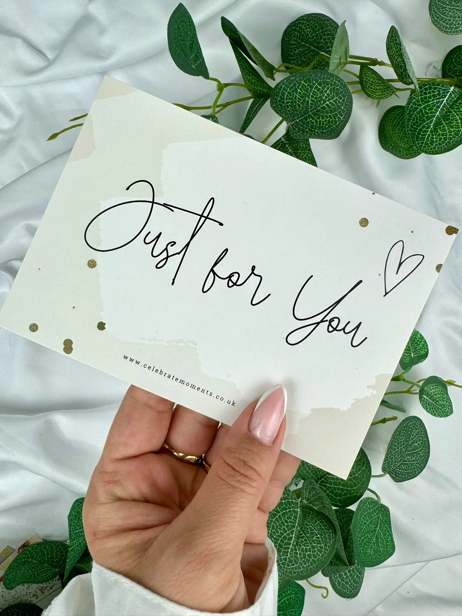 Just for You Card - Image 1