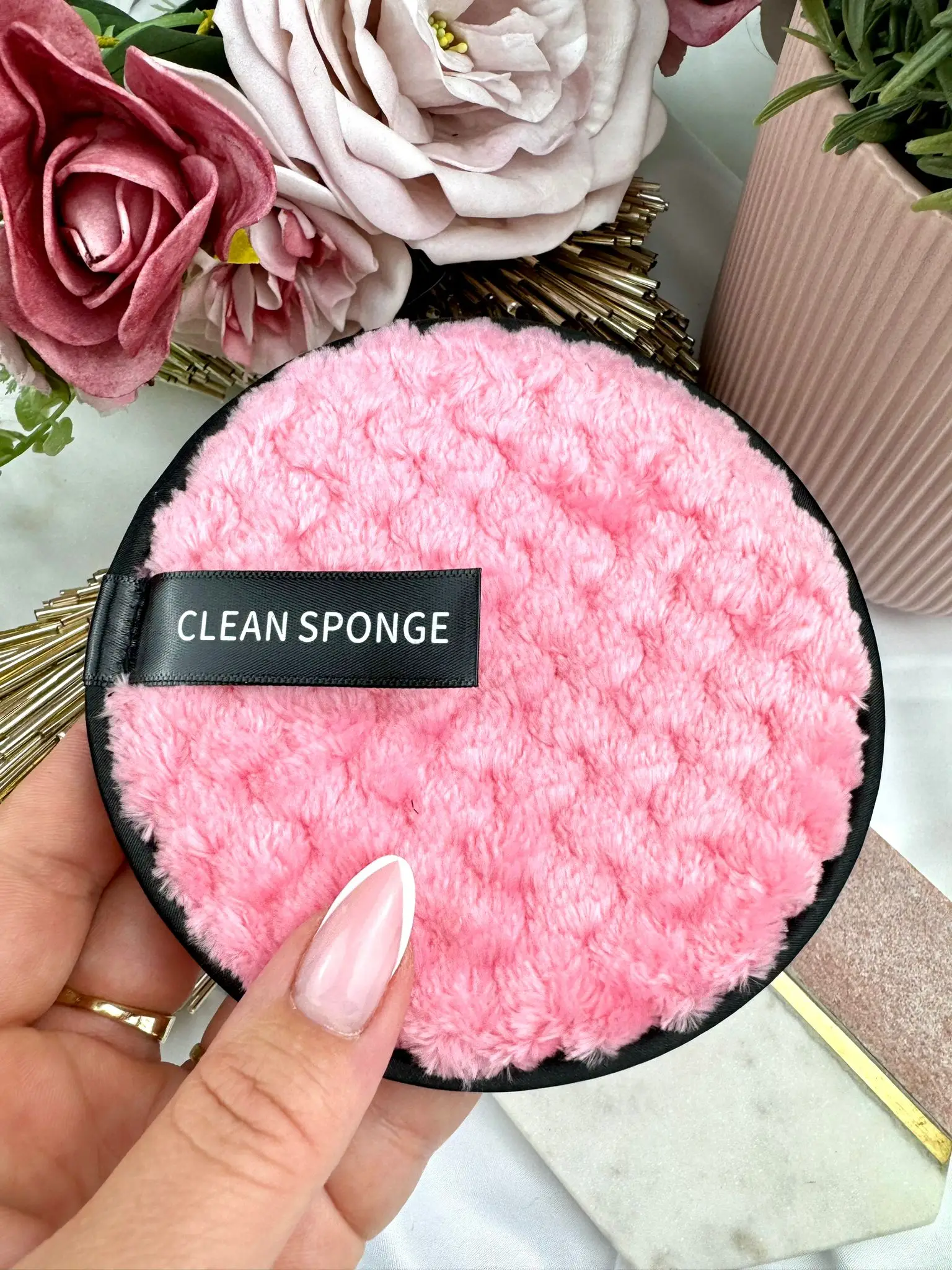 Super Soft Puff Facial Cleansing Sponge - Image 1