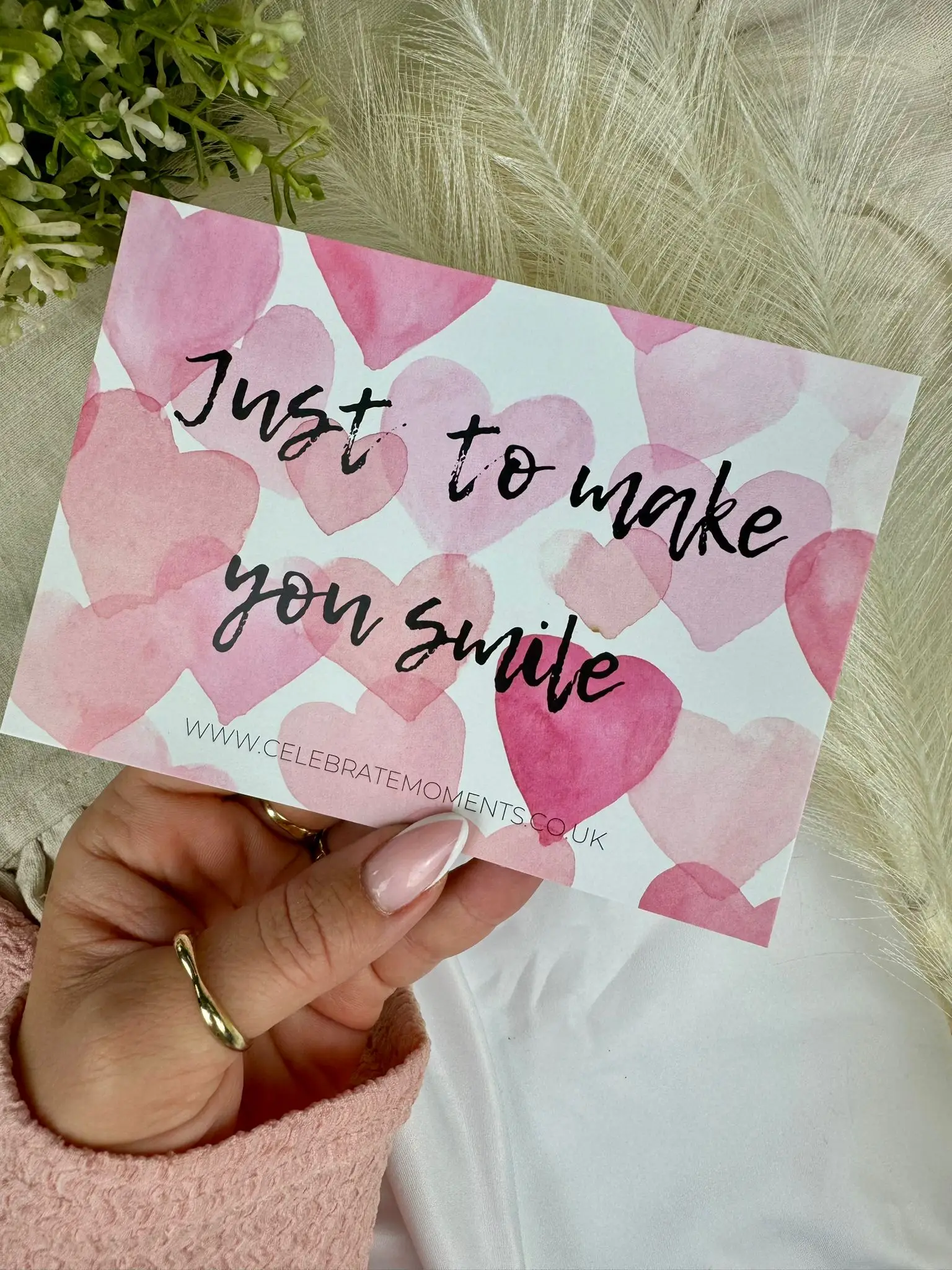 Just to make you smile Card - Image 1