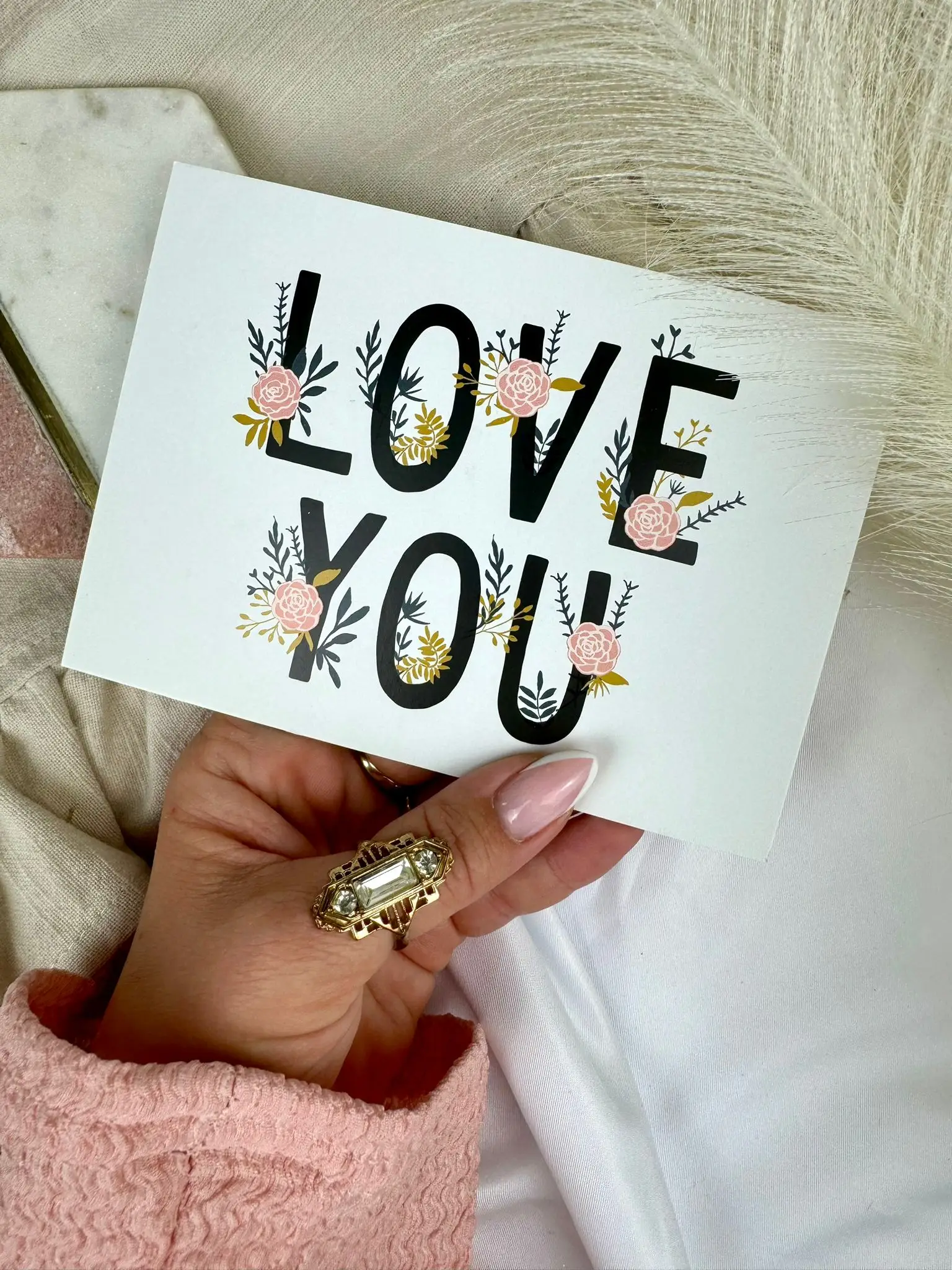 Love You Card - Image 1
