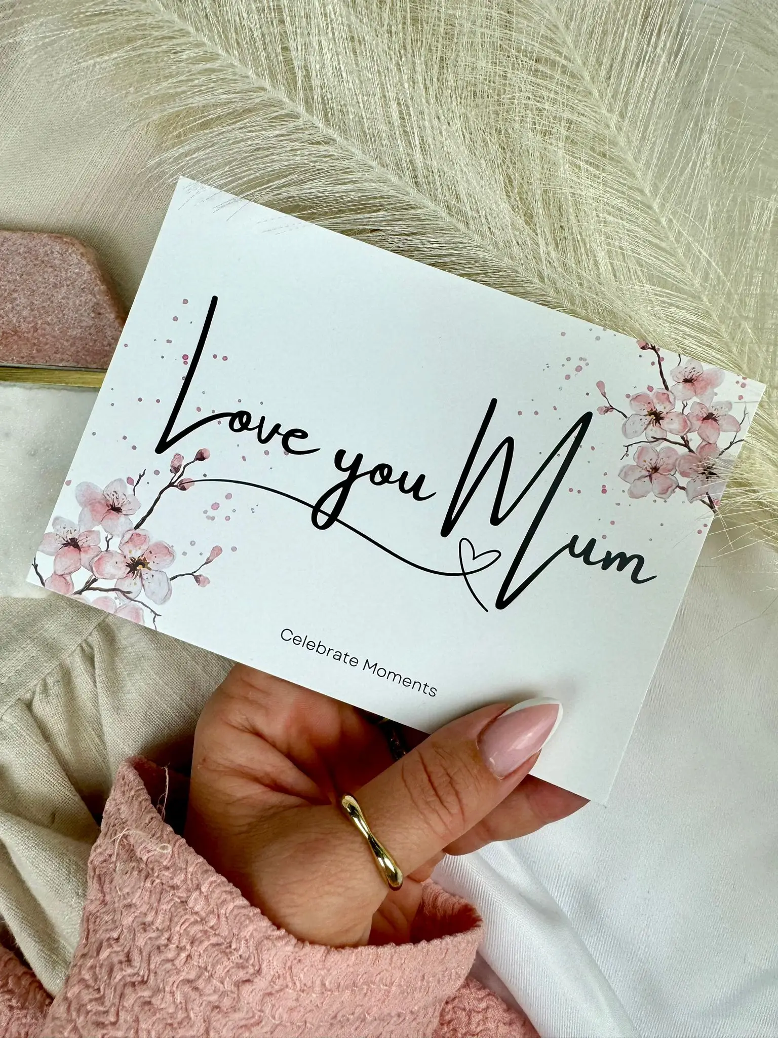 Love you mum Card - Image 1