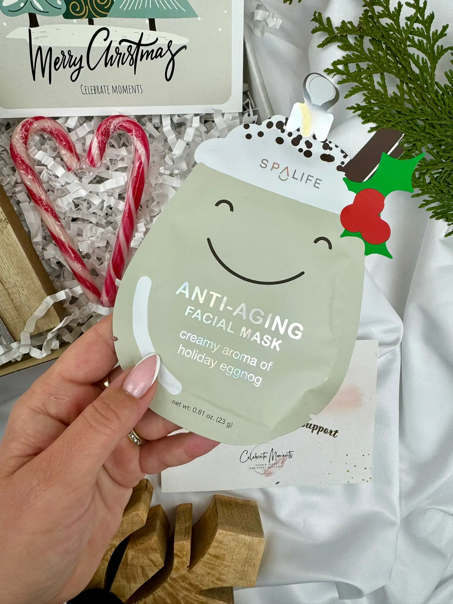 Christmas Anti-aging infused with the nourishing power of egg yolk to smooth the look of fine lines and brighten dark spots - Image 1
