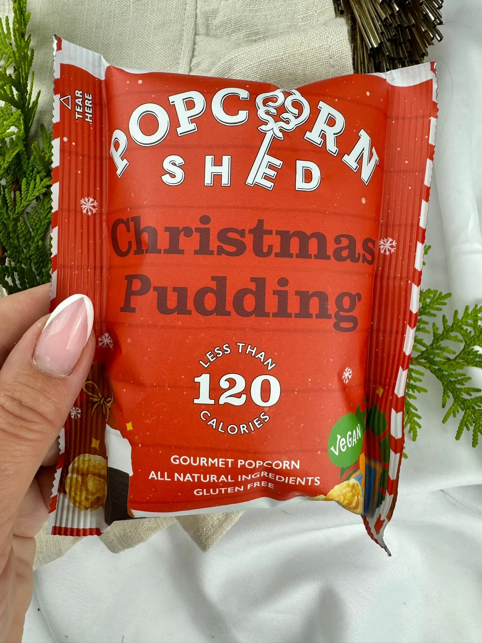 Christmas Pudding Popcorn, perfect treat just in time for Christmas, only 120 calories ;) - Image 1