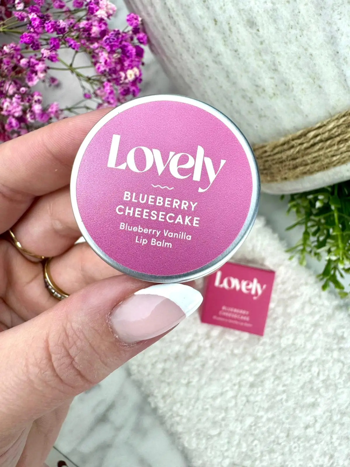 Lovely blueberry cheesecake lip balm - Image 1